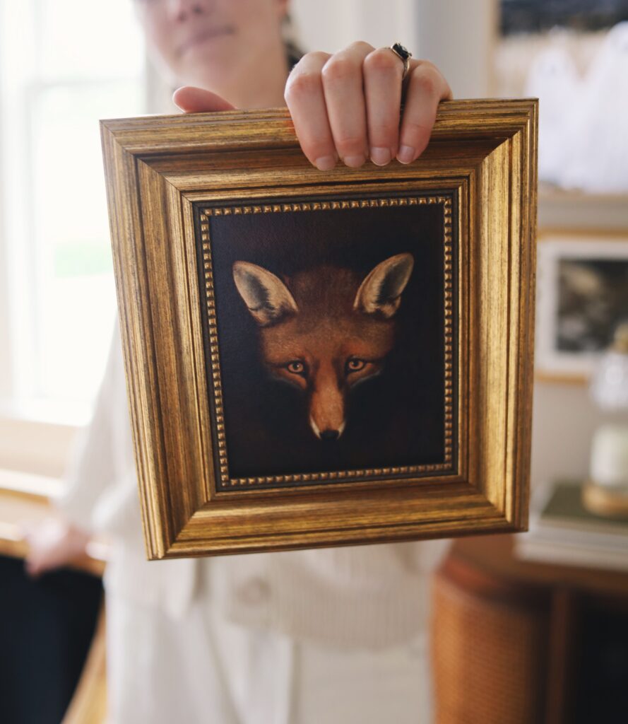 fox art print