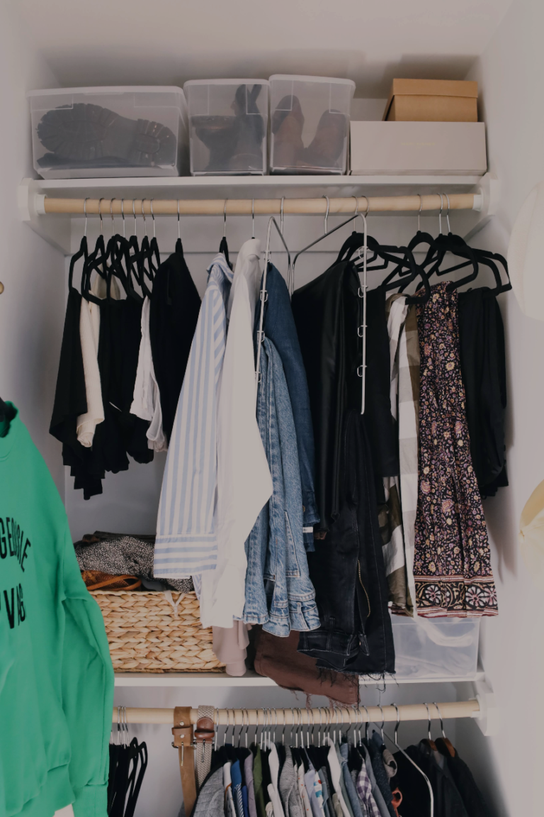 How to Purge Your Closet: Part Two – 5 Ideas for Organizing a Small Closet