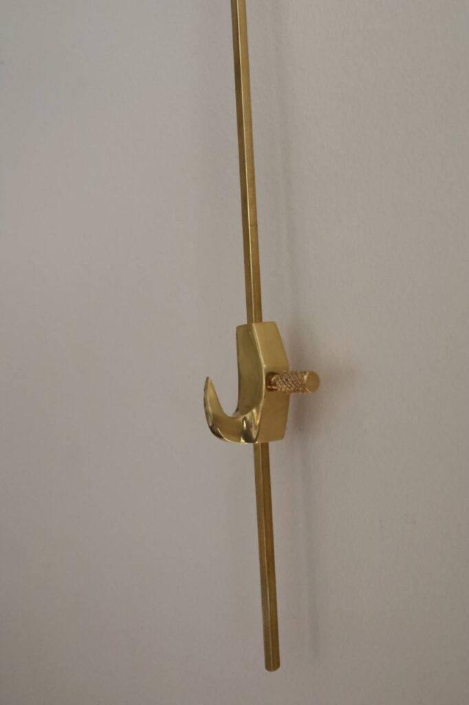 picture rail hook, french gallery rod