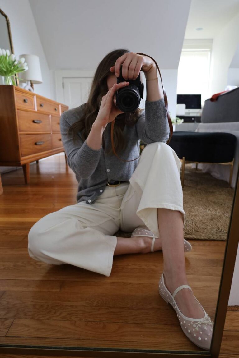 everlane-way-high-curve-jean-outfit, spring outfit ideas